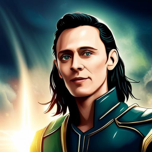 A young Loki - AI Generated Artwork - NightCafe Creator