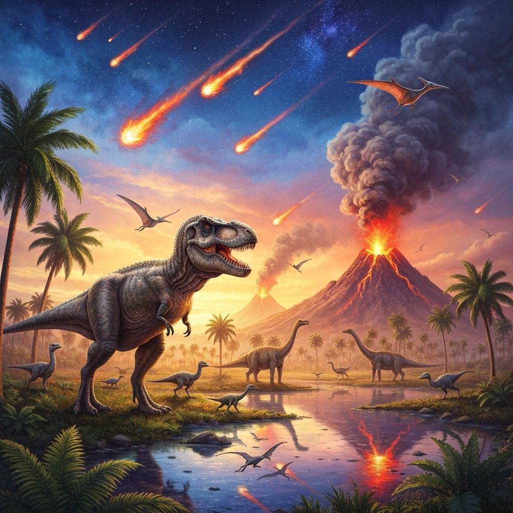 End of the Jurassic Age  by @Frederick