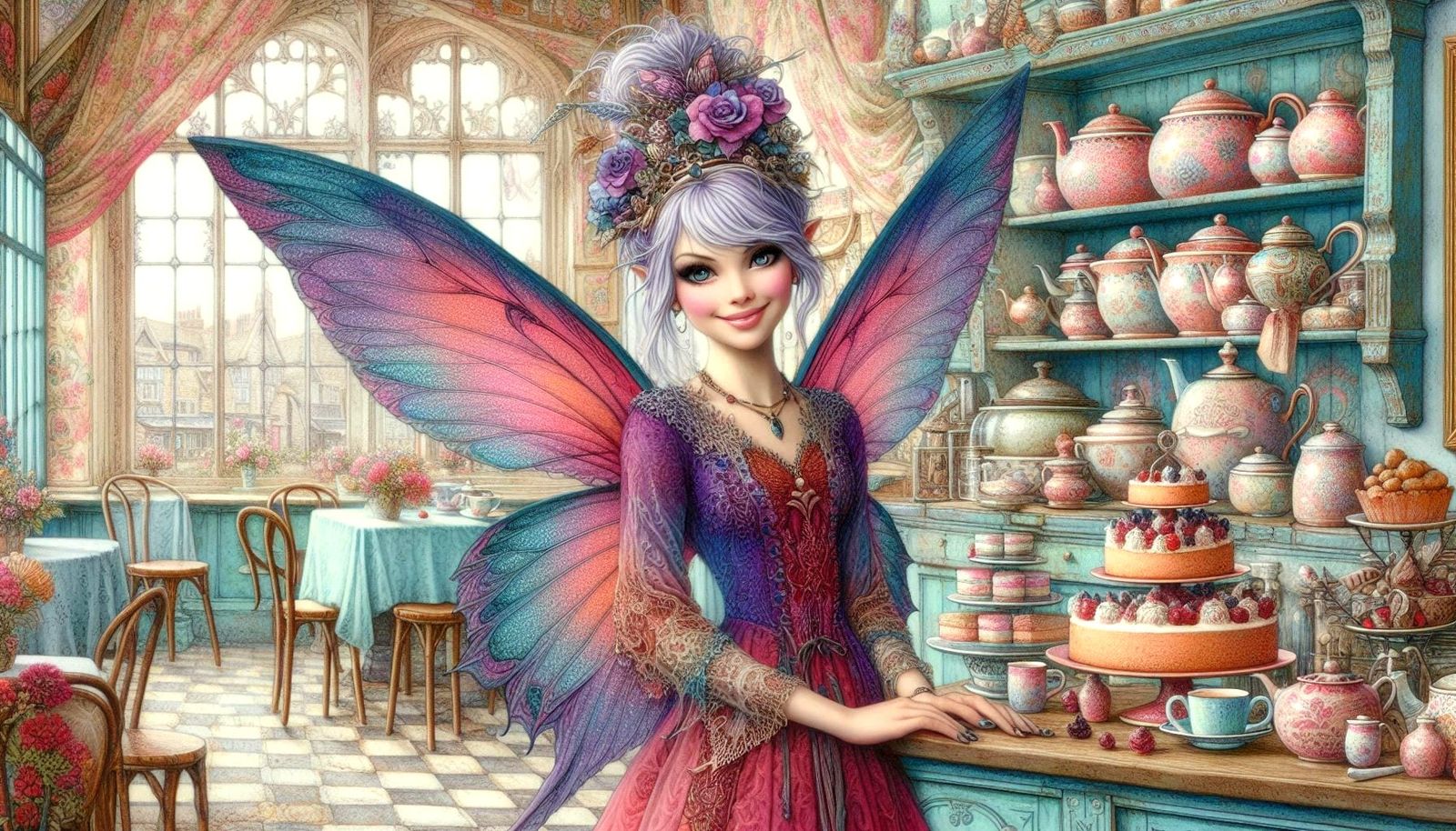 A Fairy In A Teashop