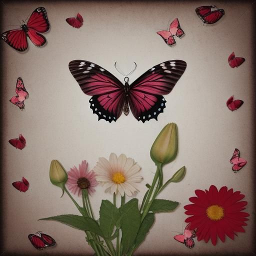 from bloody heart fly away butterflies, on the heart loach a...