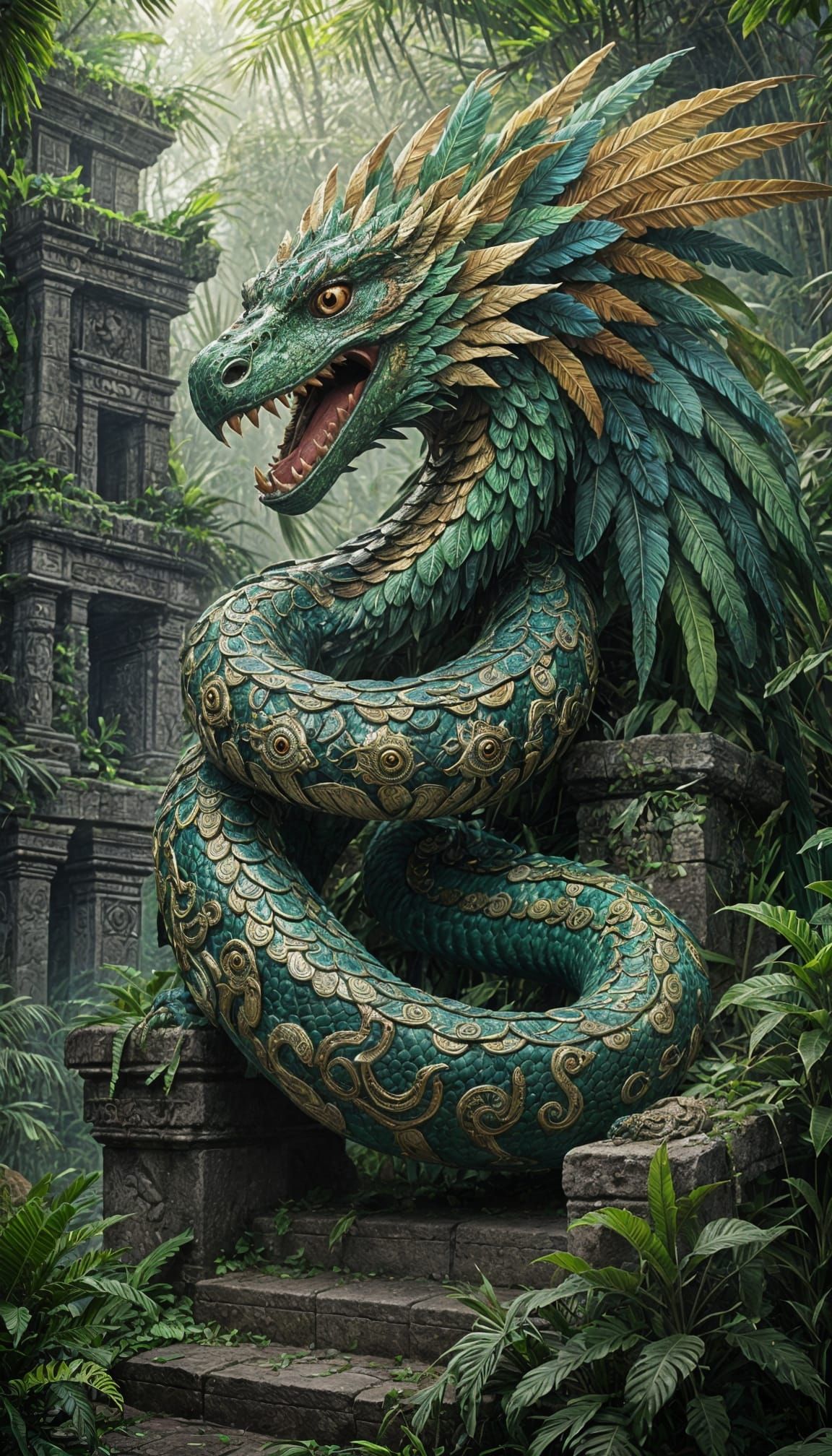 Quetzalcoautl  by @LoscoFiguro