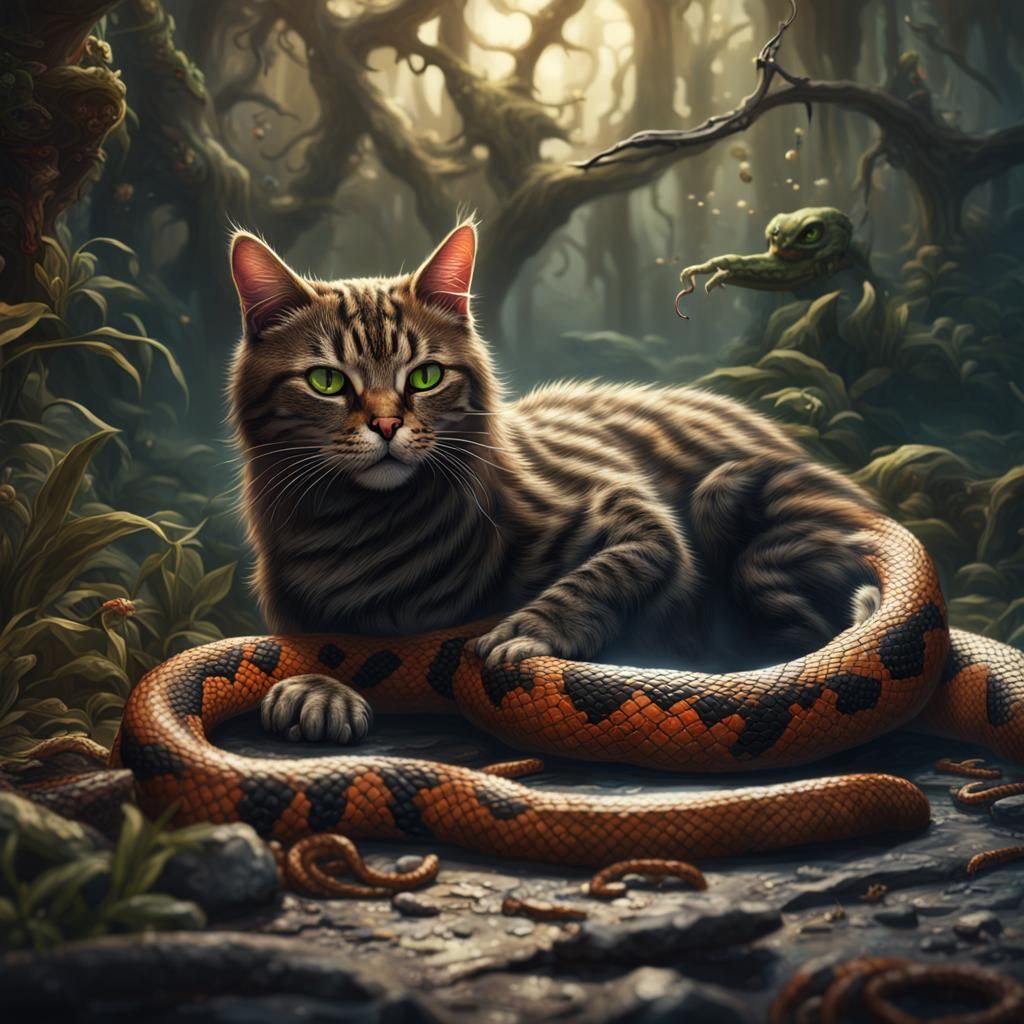 A Cat and Its Secrets