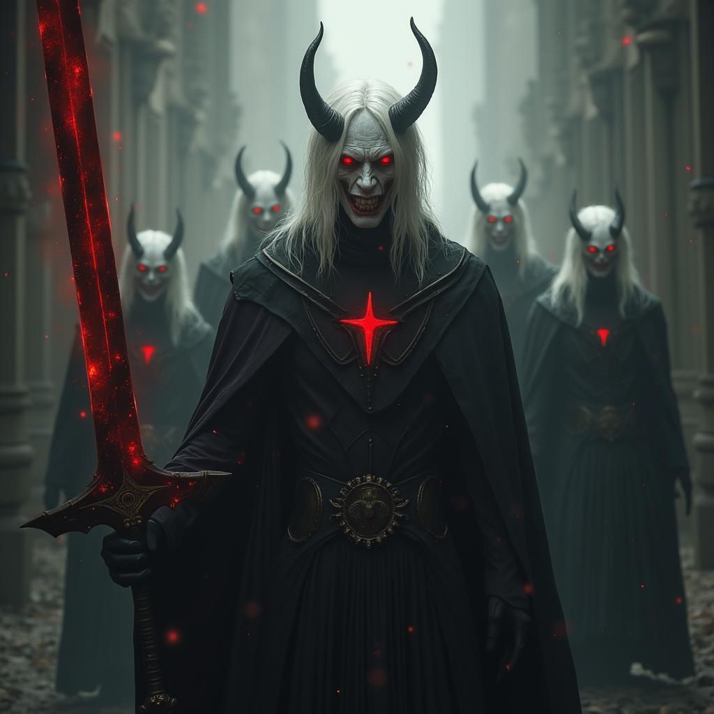 Scary uploaded images I made of my own Pure evil nigh omnipo...