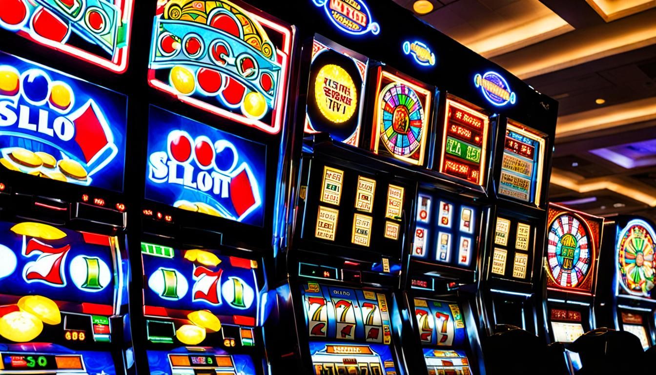 winning at the slot machine