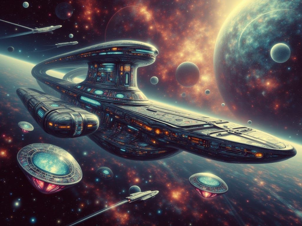 The Starship  by @Pharaoh Julia