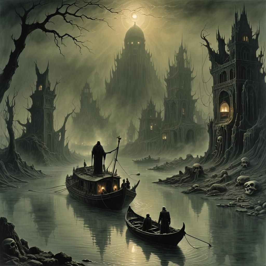 THE UNDERWORLD  by @FlutteringWings