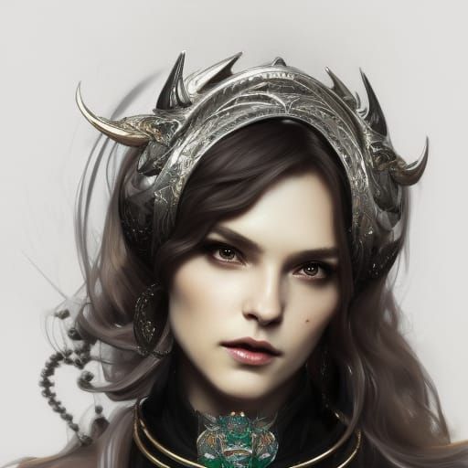 silver knightess - AI Generated Artwork - NightCafe Creator