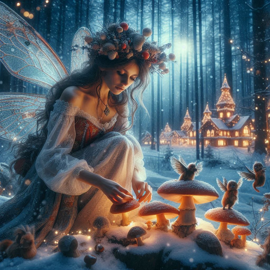 Gathering ingredients for the feast