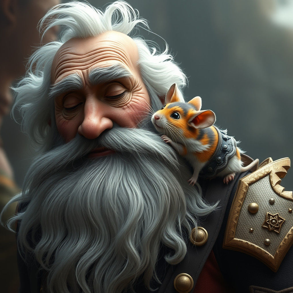 'Ready, little friend?'  by @AncientAardvark 