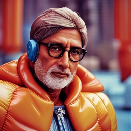 Amitabh Bachchan looking impressive