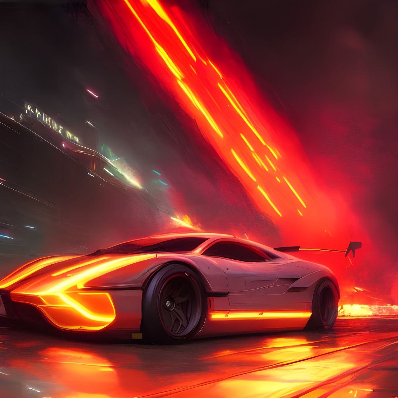 The Neon Racer undefined