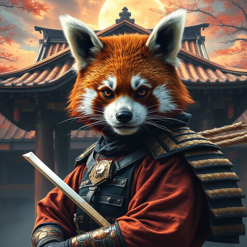 Red Ninja   by @JokeStirrer