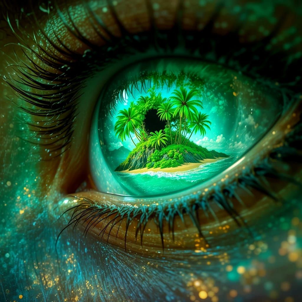 Tropical Green Eye