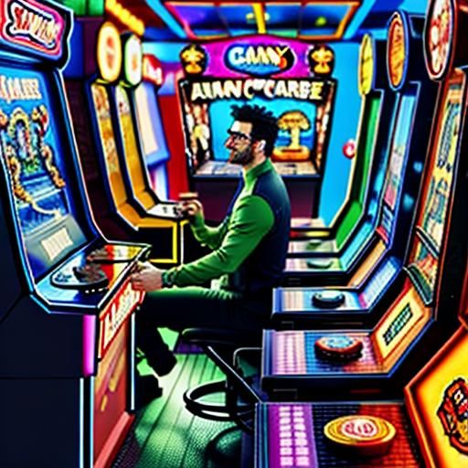 Danny dank went to the arcade