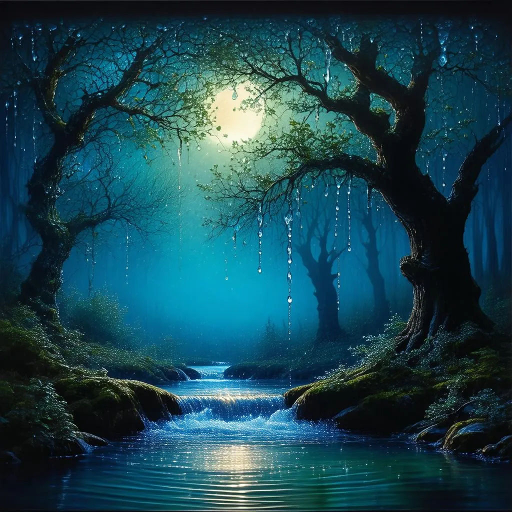 Poetry in tears, sadness and nostalgia.