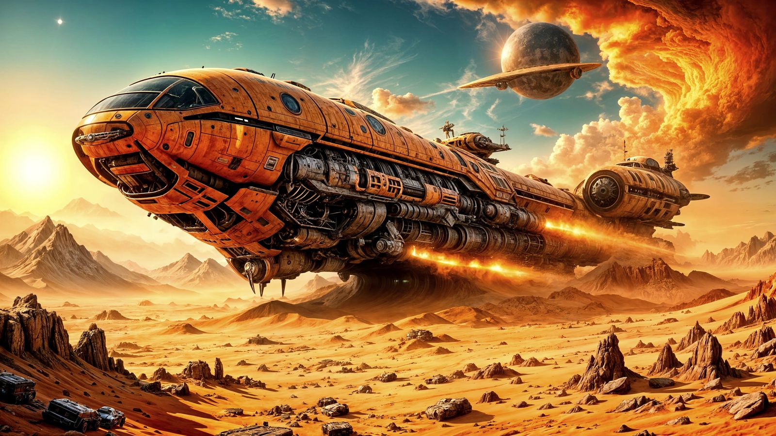 Emergency Landing  by @Forged Anew