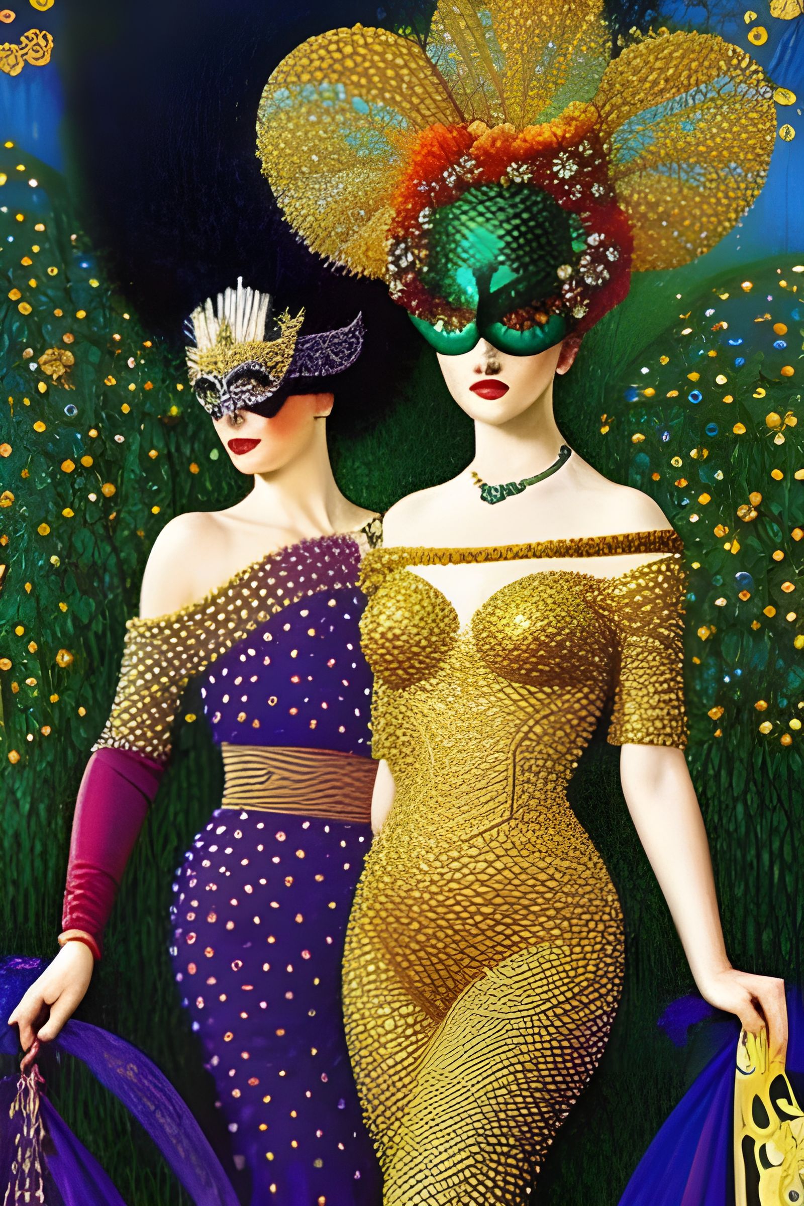 Masquerade with Flair  by @Jerri Bee