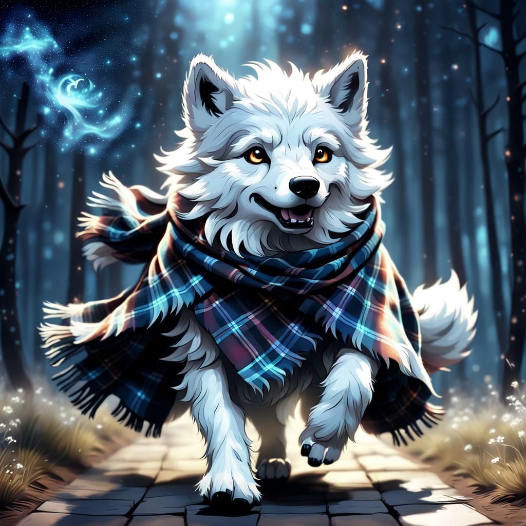 Wolf in plaid 