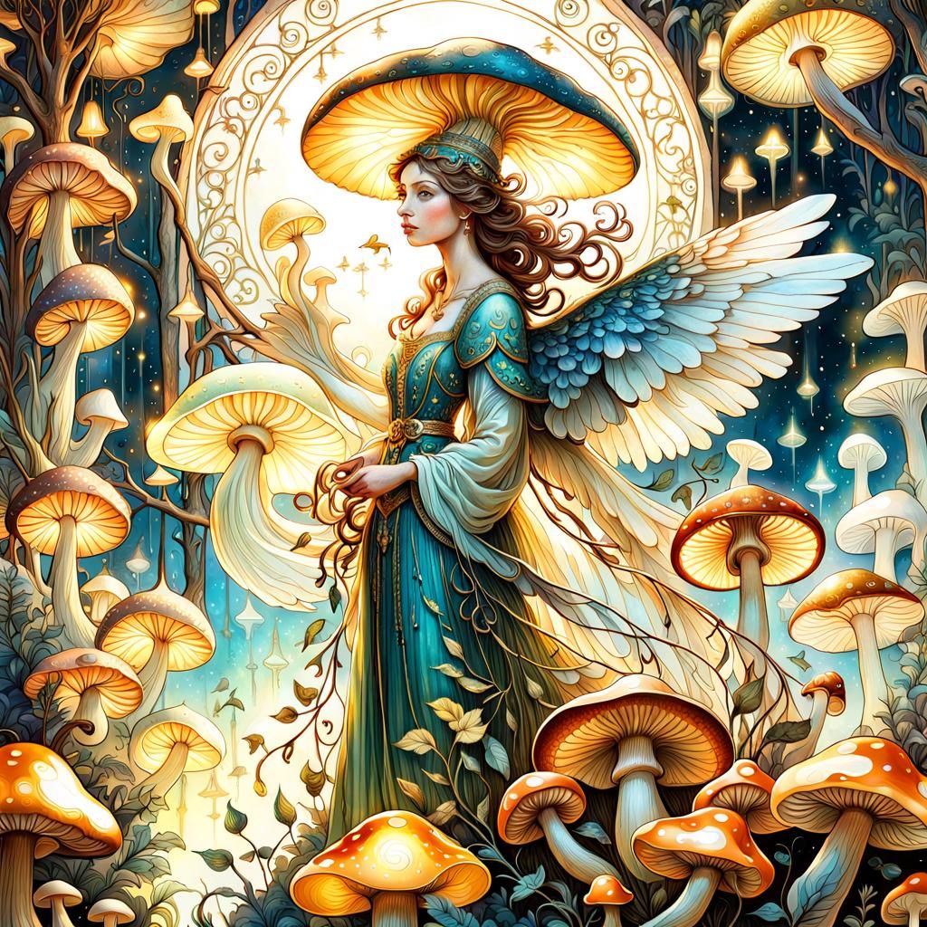 forest angel