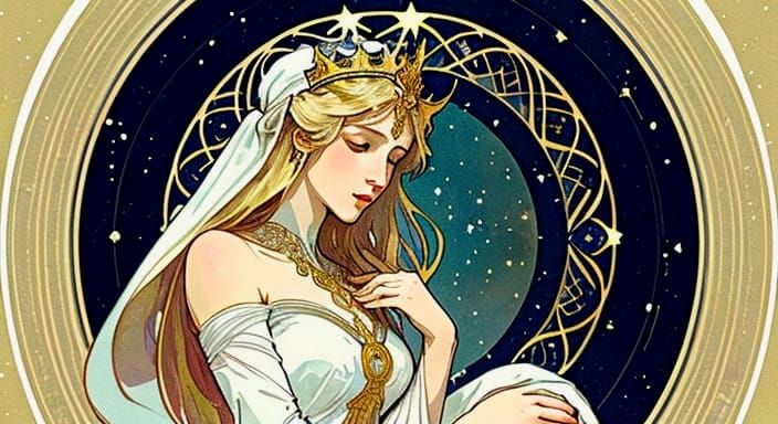 Winter Stormscape in Watercolor