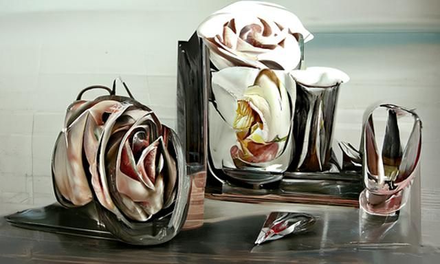 Roses beautiful hyperrealism