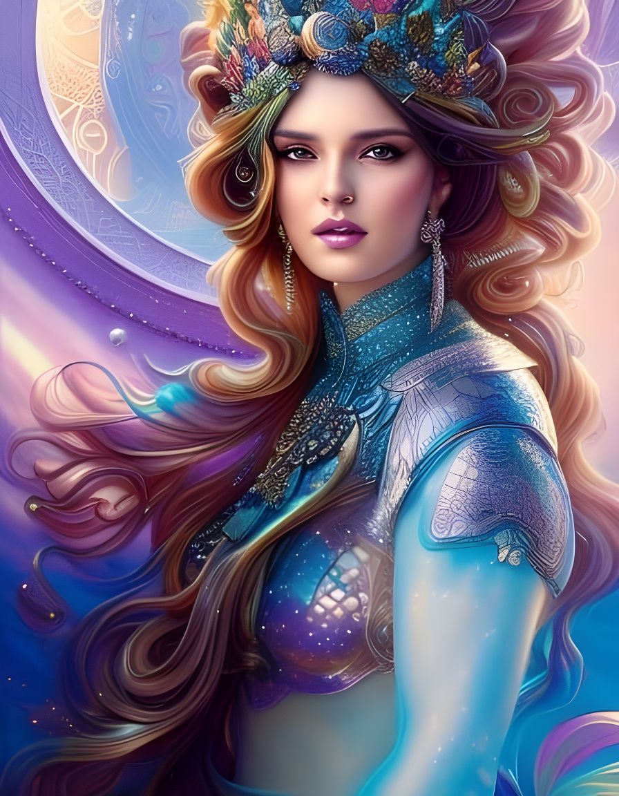 Dragon Warrior Princess - AI Generated Artwork - NightCafe Creator