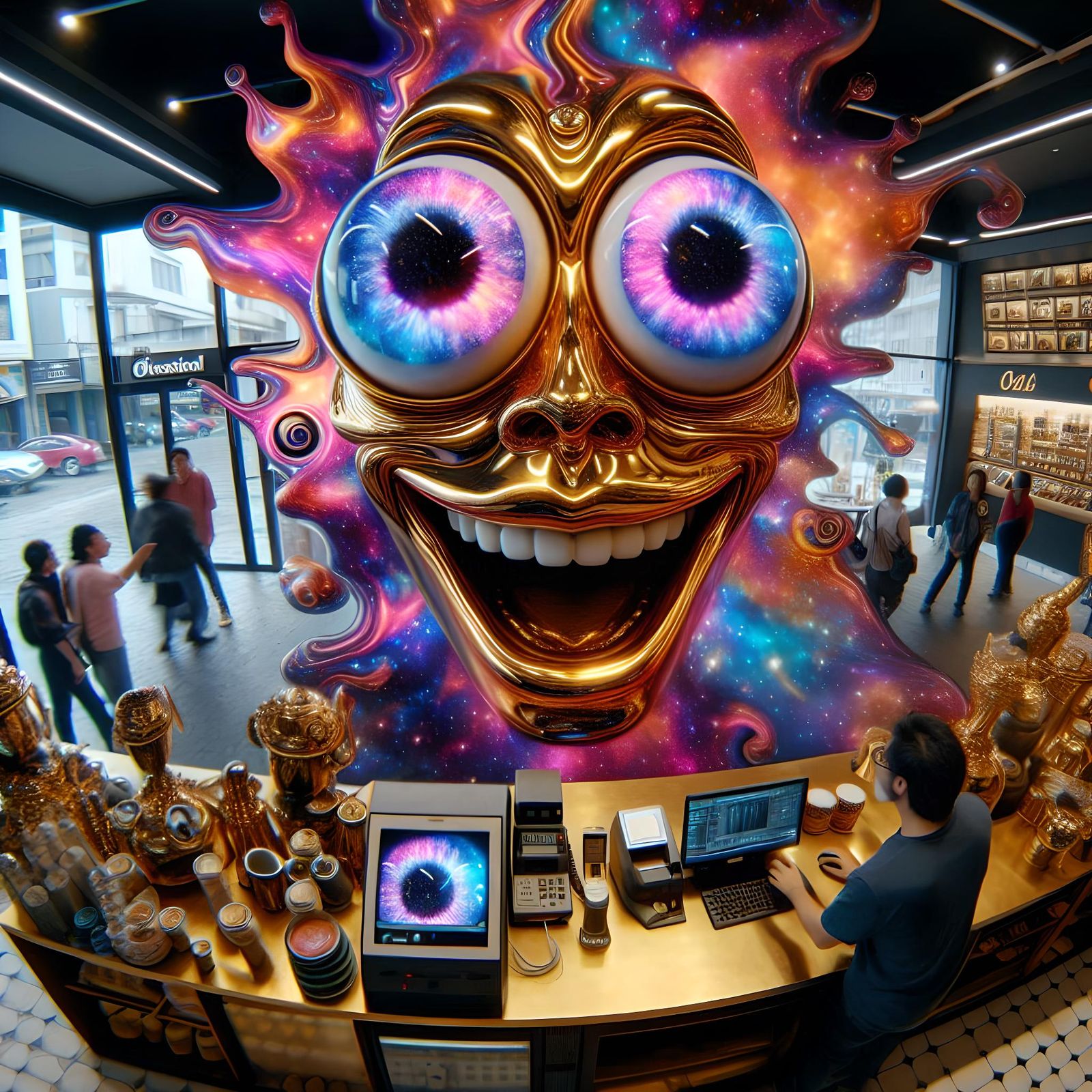 A Cosmic Portal opens up