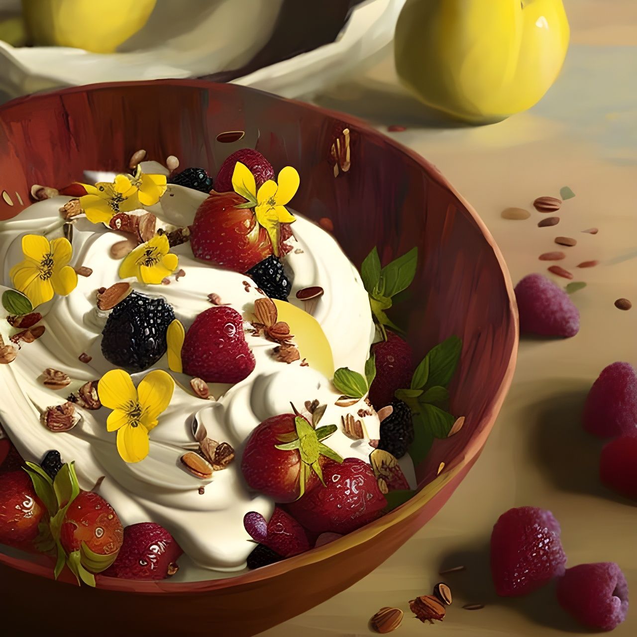 Bowl of freshness  by @Kle00