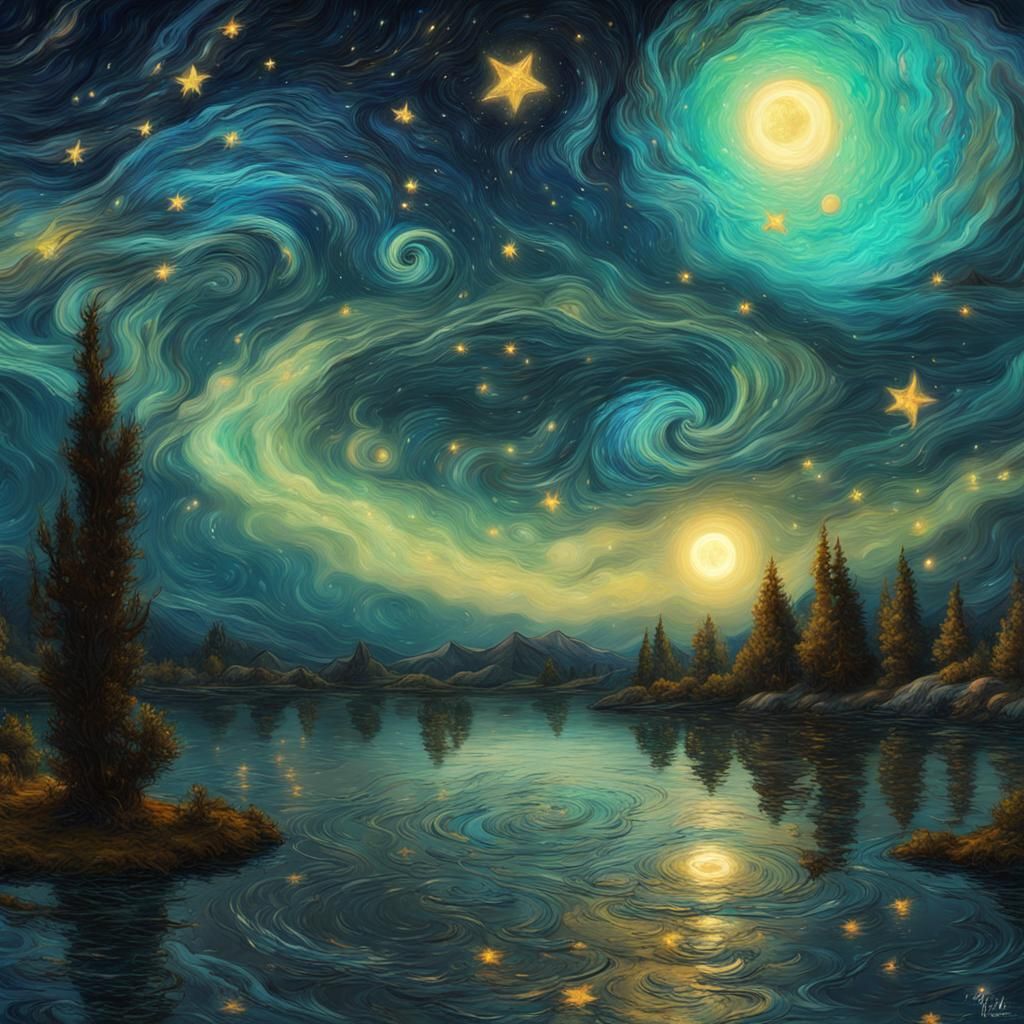 Night at the Lake