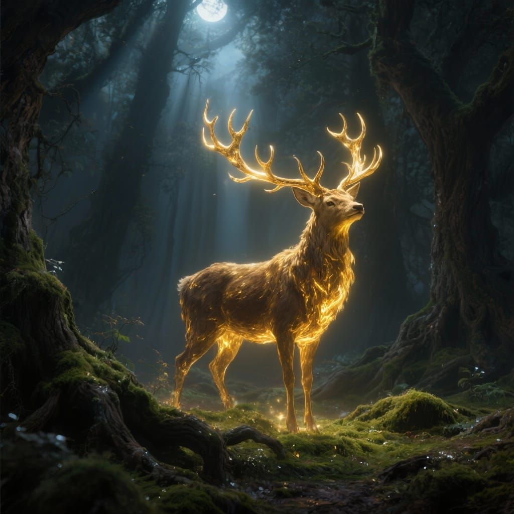 The golden stag.