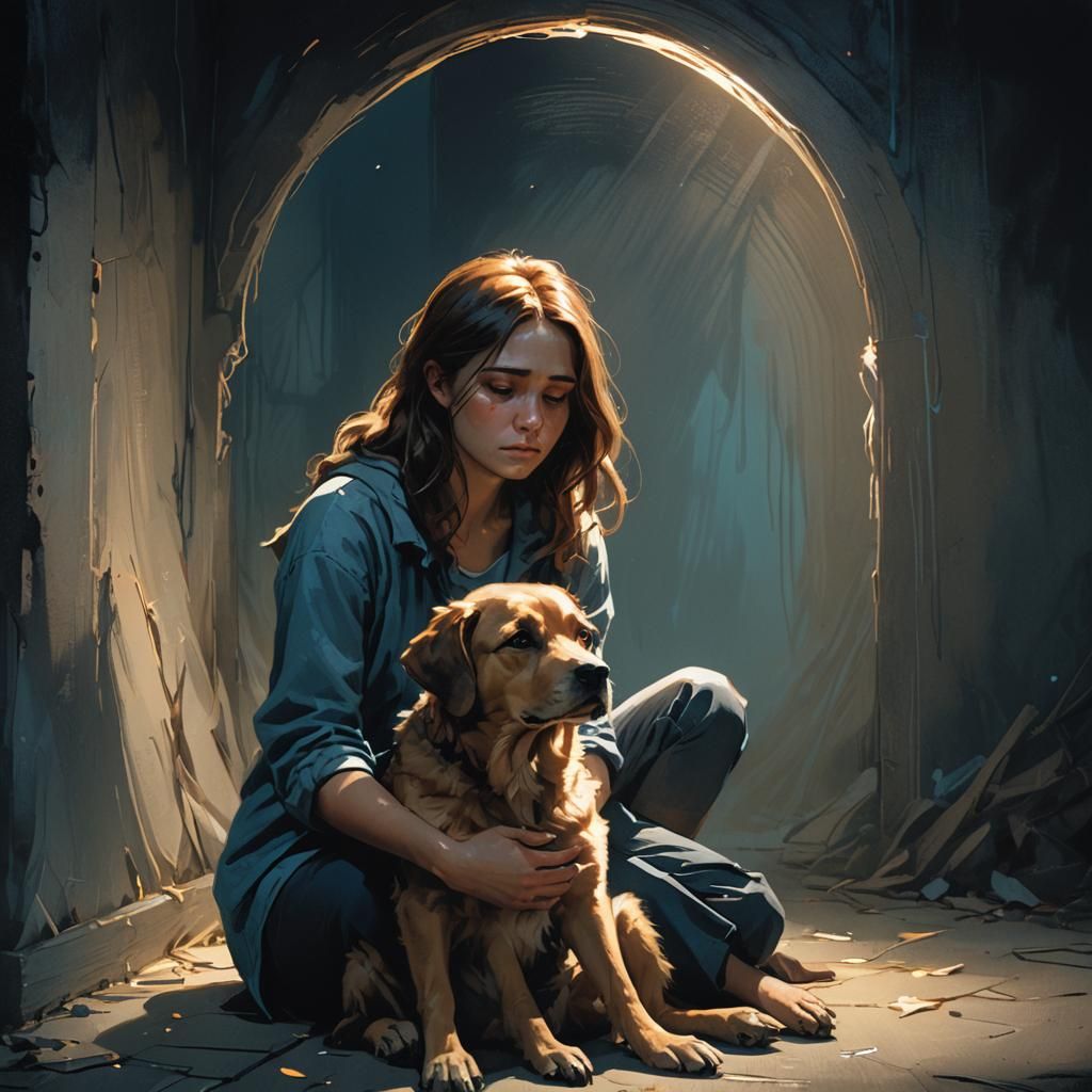 the support and love of a pet  by @Millie13