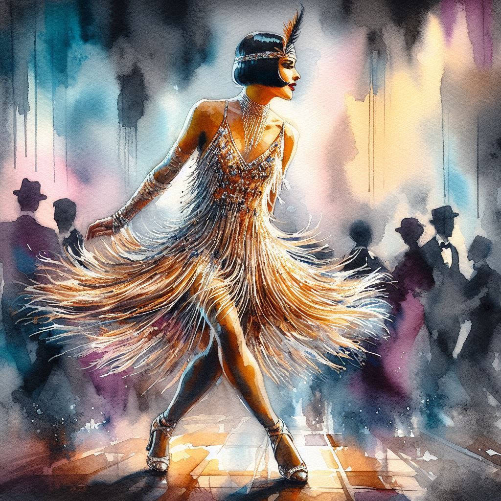 A charleston dancer