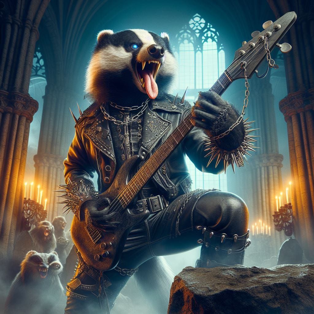 The Rock Star Badger