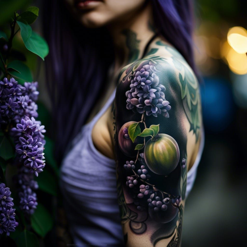 Lilacs and Gooseberries 2