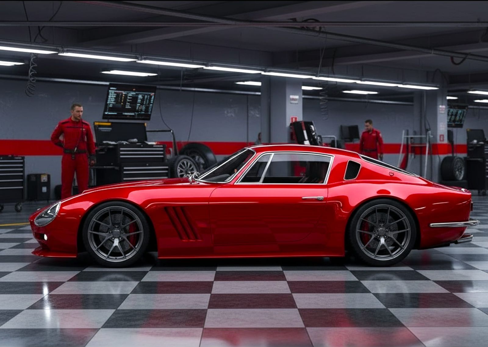 2026 Maserati Ciclone 5.0 Concept Car, side view