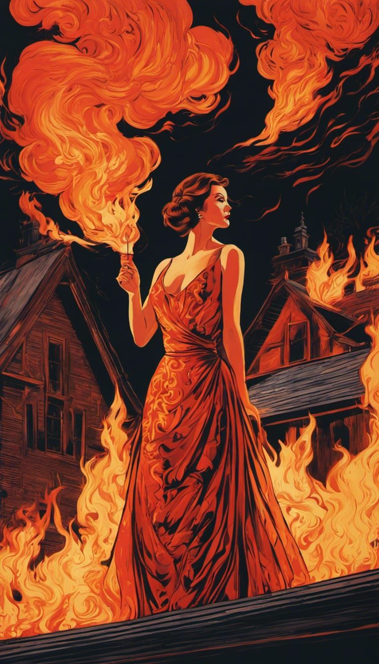 Firestarter AI Generated Artwork NightCafe Creator