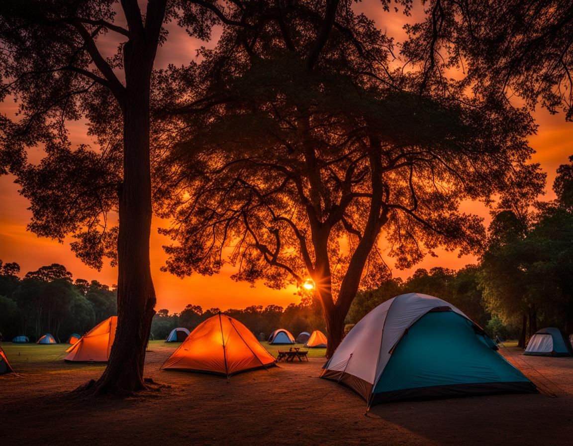 Camping Spot [challenge] AI Generated Artwork NightCafe Creator