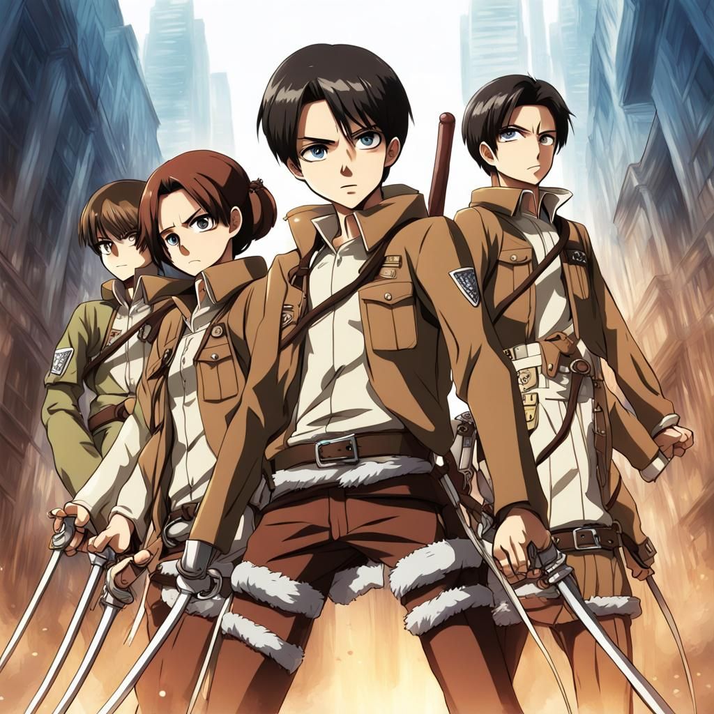 Attack On Titan - AI Generated Artwork - NightCafe Creator