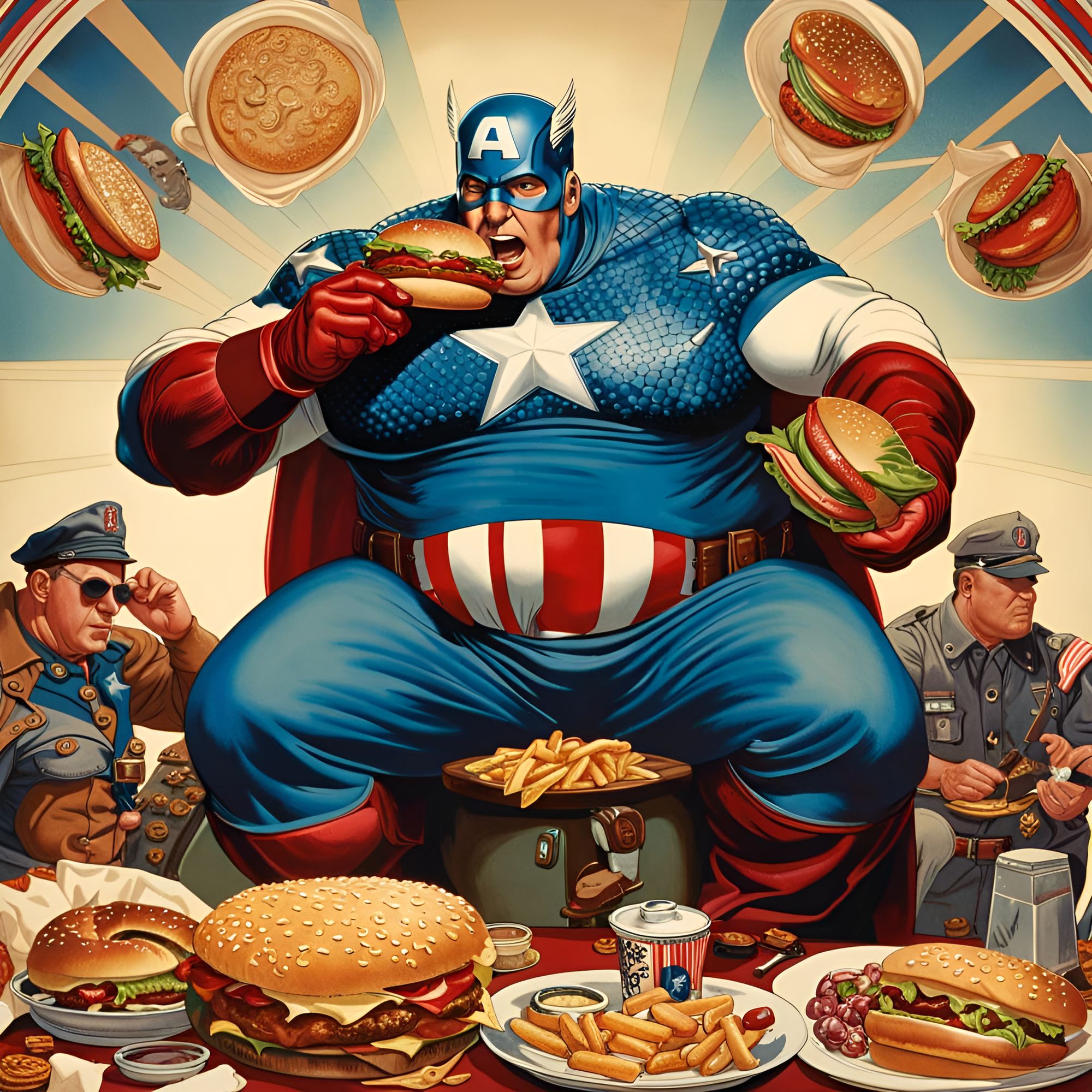 Captain burger deals