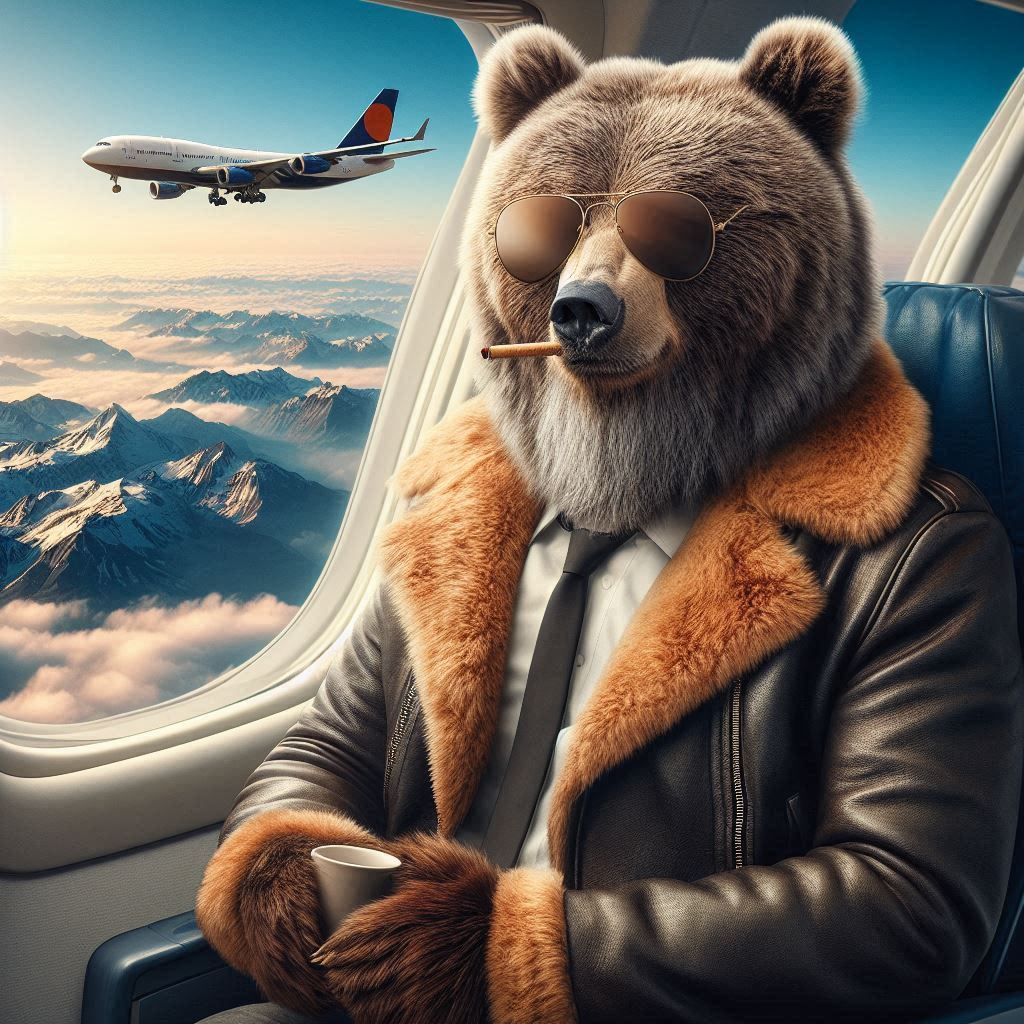"Up In The Air Bear"