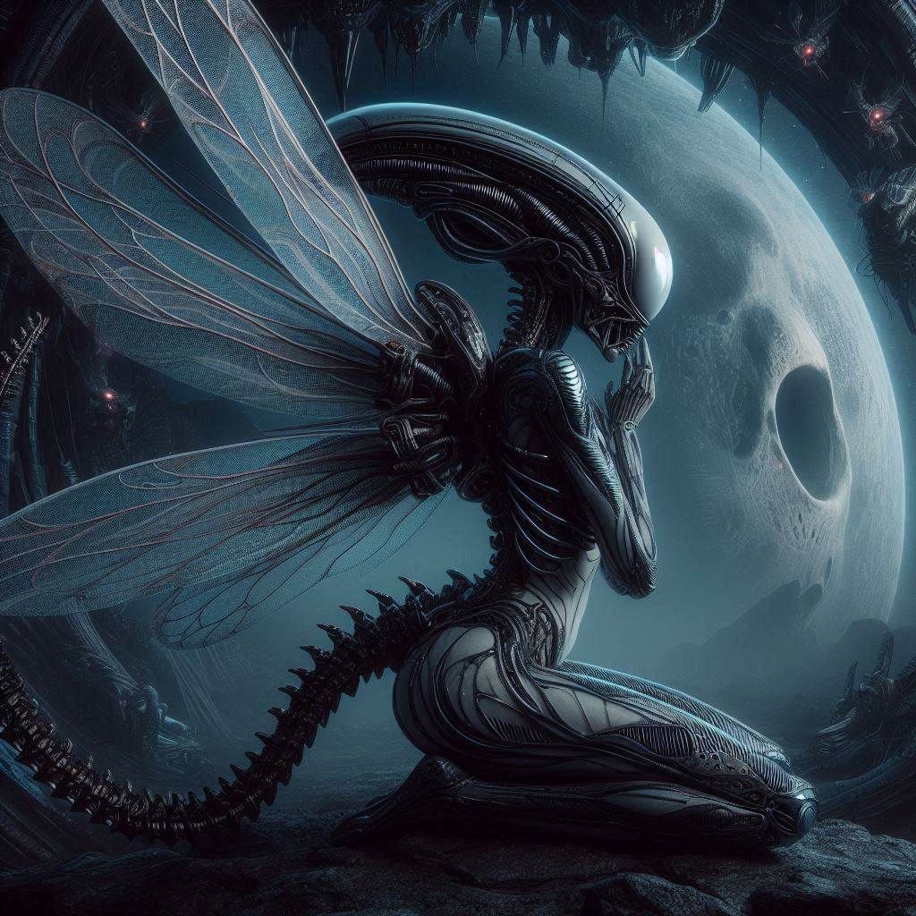 Otherworldly Xenomorph Fairy