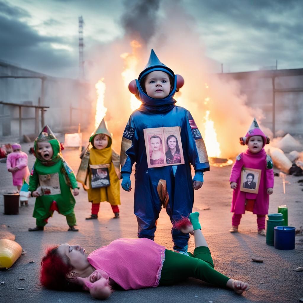 Earth Meets Woim Toins: Surreal Situationist Photography