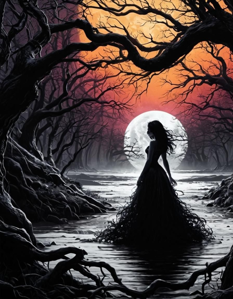 In dark places