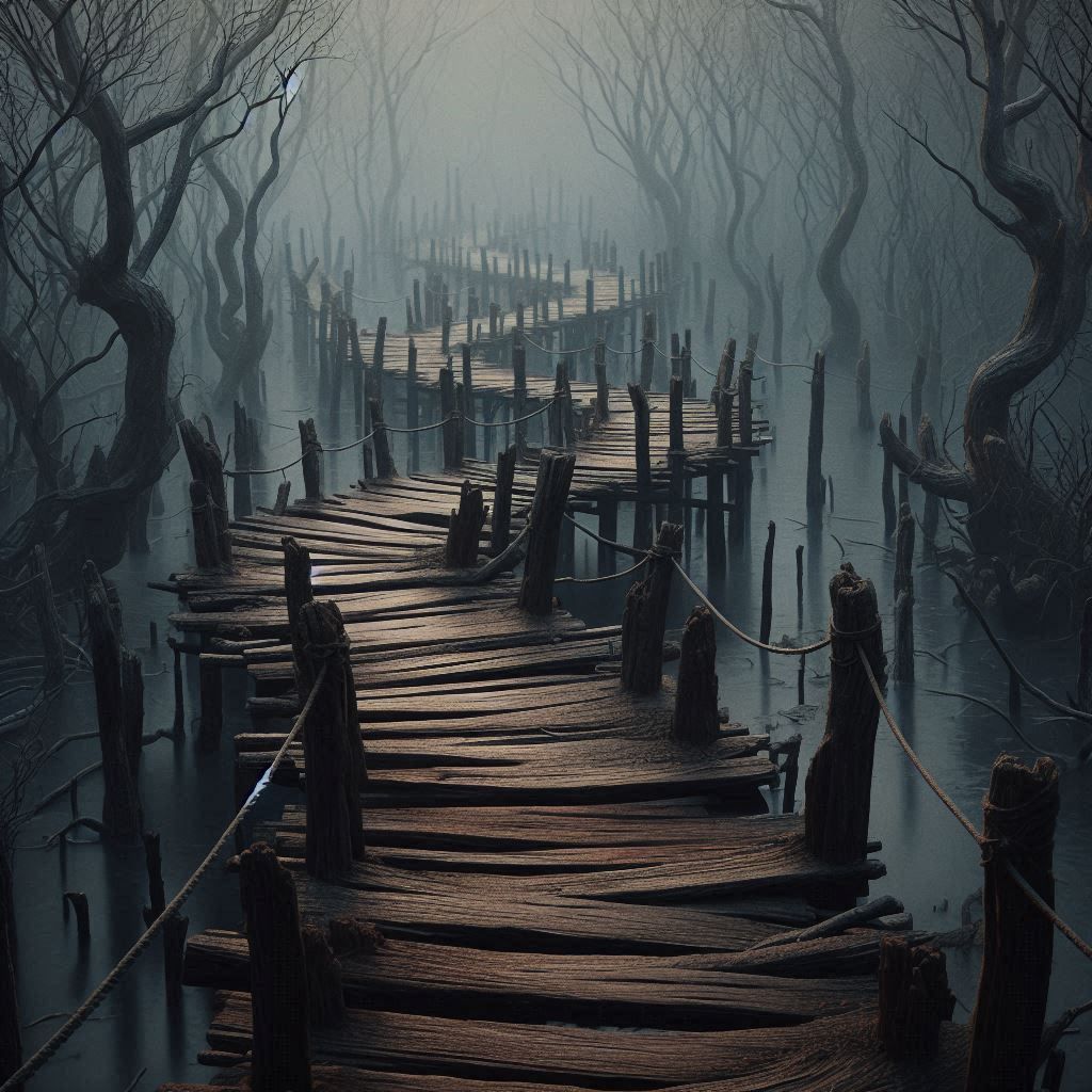 The rickety bridge to nowhere