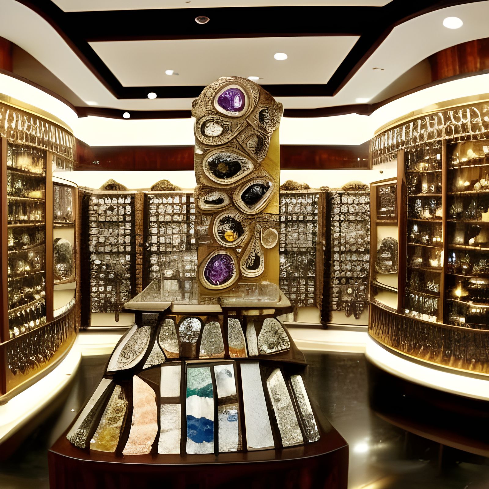 Rare Rocks Shop - AI Generated Artwork - NightCafe Creator