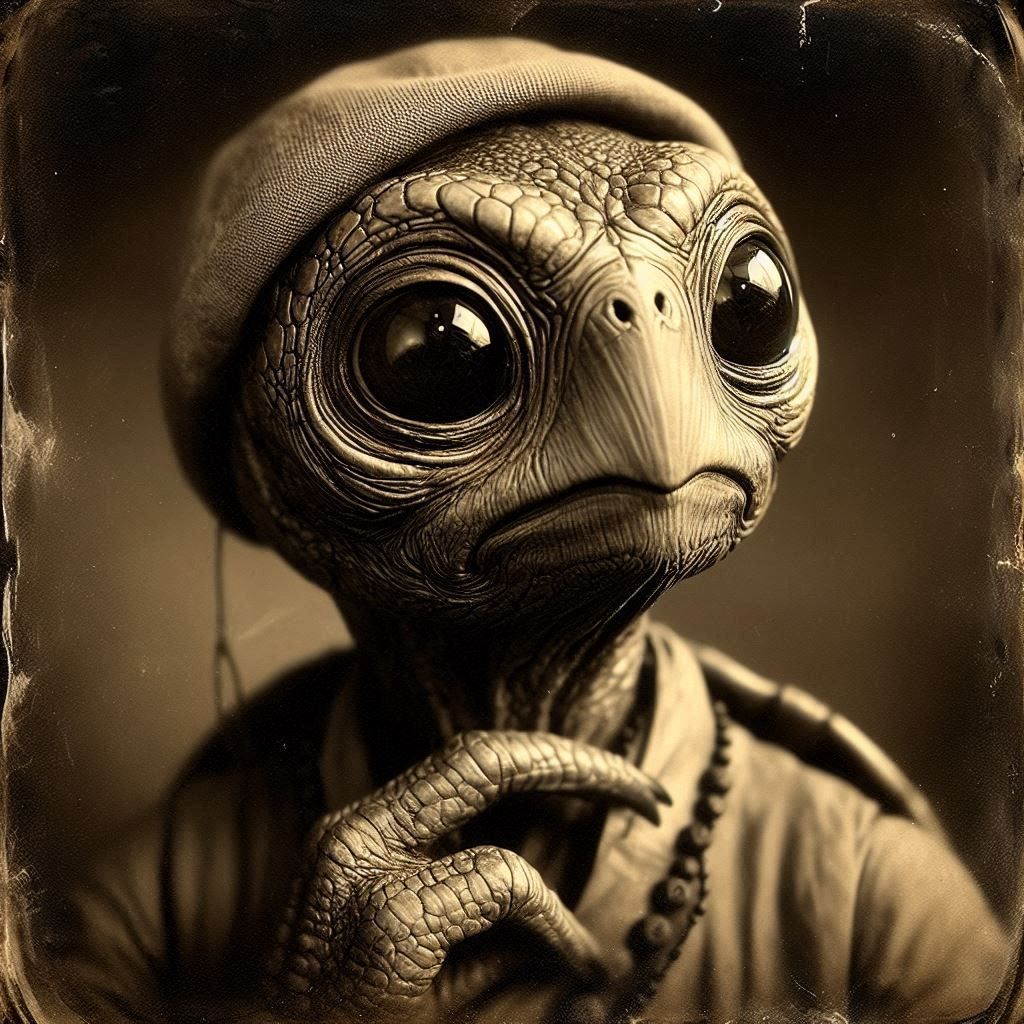 Classified Alien P👽rtrait