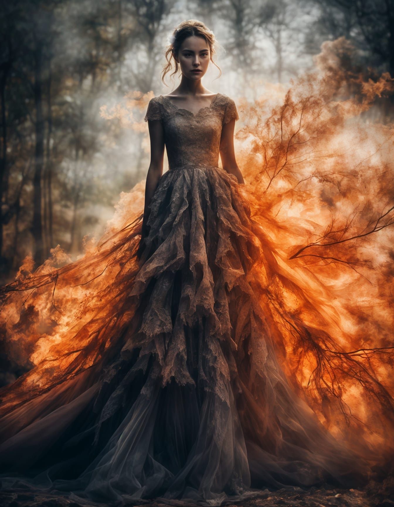 Lady  by @Feathercastle