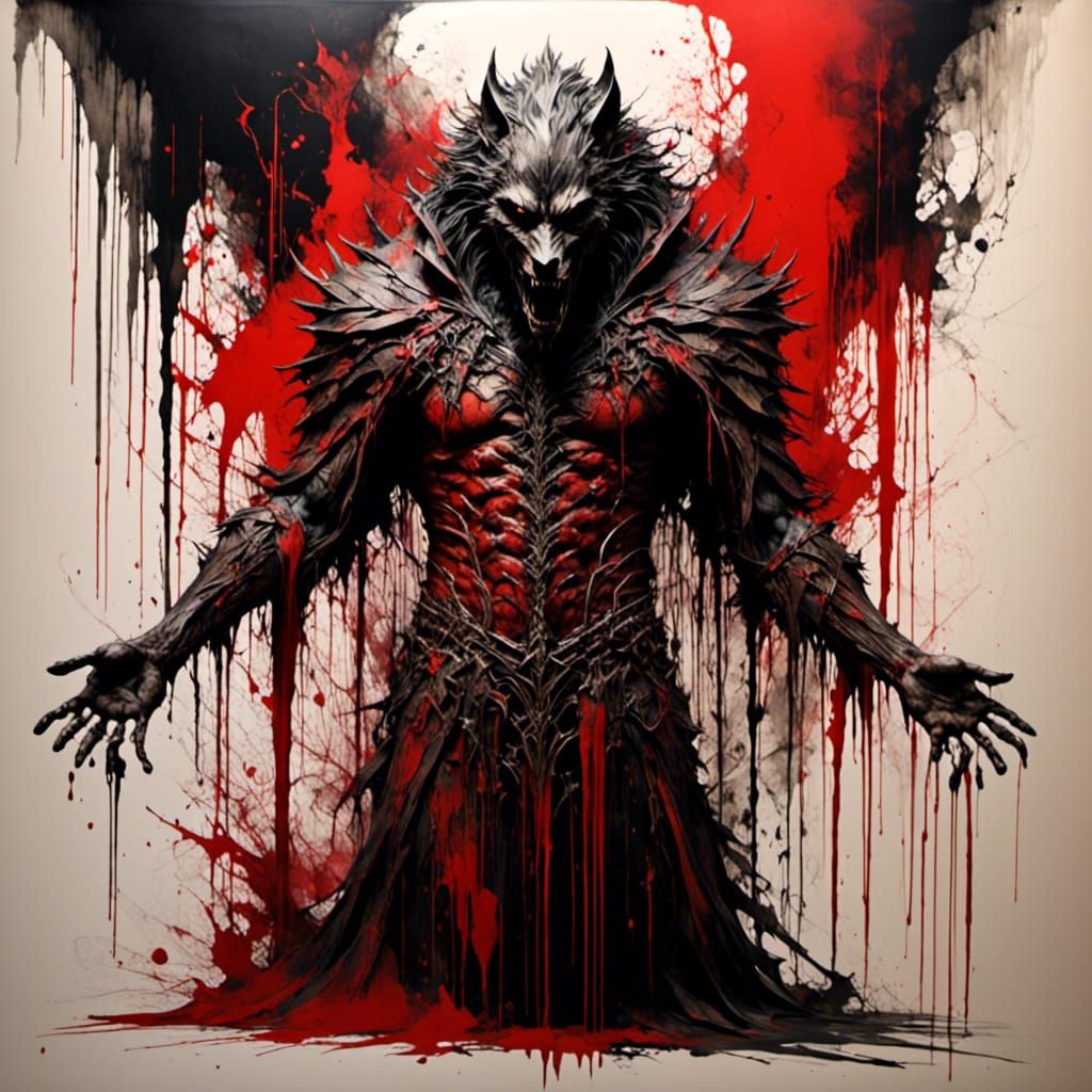 Aatrox, the blood magic using world ender - AI Generated Artwork -  NightCafe Creator