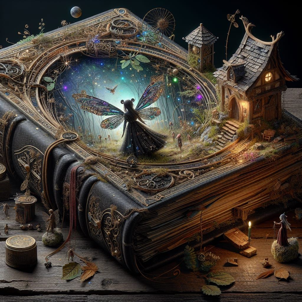 Enter a fantastic World  by @Sanne