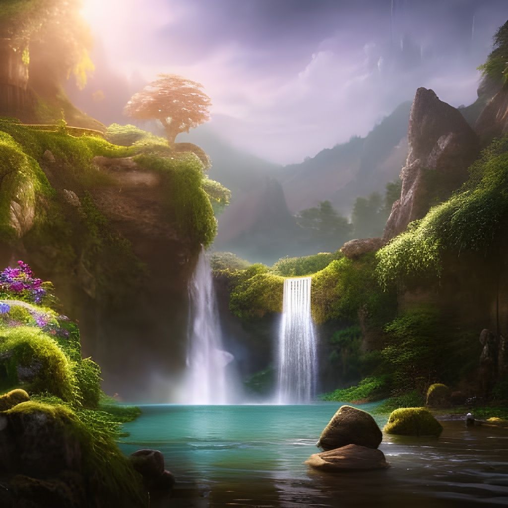 Waterfalls  by @Natalie Aurora 